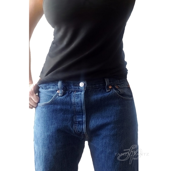 Levi's 501 jeans button fly high waist boyfriend - Picture 5 of 8